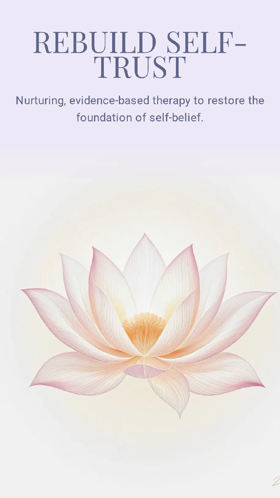 Rebuild self-trust lotus
