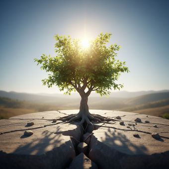 a visual metaphor for breaking free from financial control and rebuilding self trust