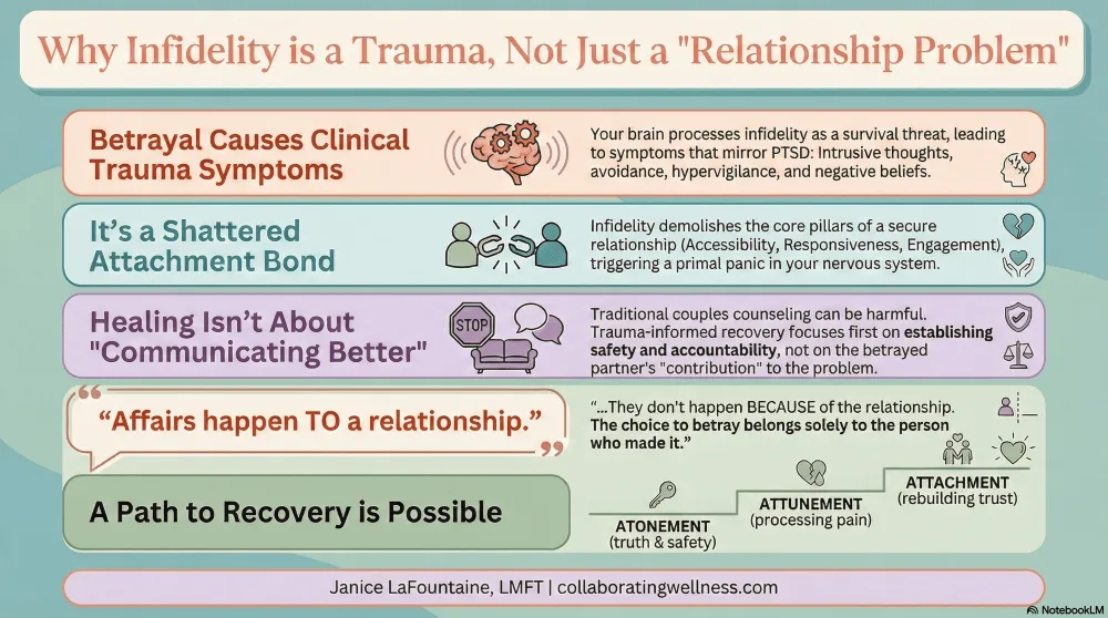 treating affairs infographic